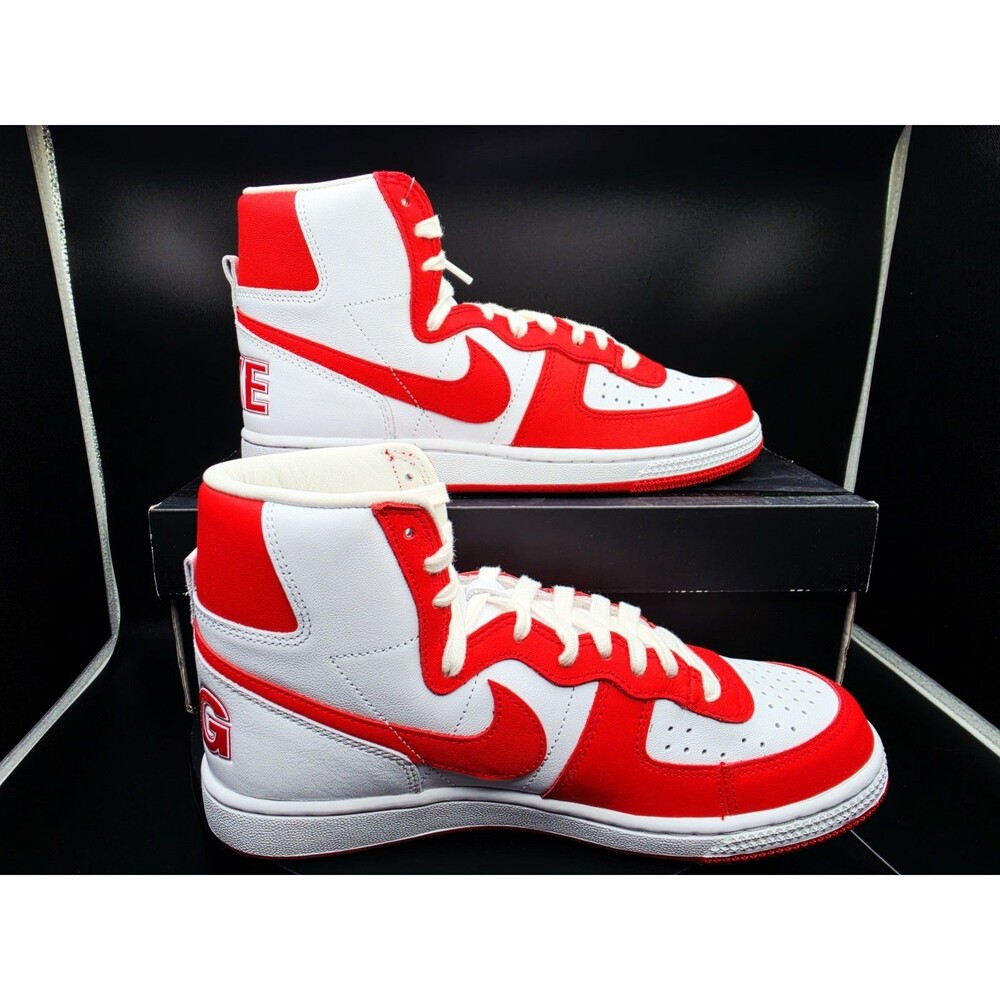 Nike Terminator High SP Comme des Garçons Homme Plus White/Red US 7.5 Men/9Women